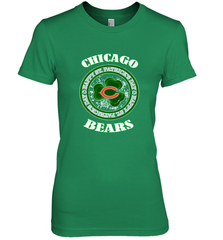 NFL Chicagi Bears Logo Happy St Patrick's Day Women's Premium T-Shirt Women's Premium T-Shirt - HHHstores