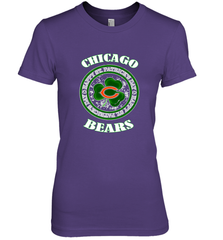 NFL Chicagi Bears Logo Happy St Patrick's Day Women's Premium T-Shirt Women's Premium T-Shirt - HHHstores