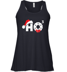 Santa HO HO3 Cubed Funny Christmas Women's Racerback Tank Women's Racerback Tank - HHHstores