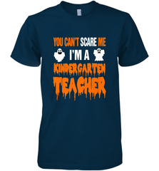 You Can't Scare Me I'm A Kindergarten Teacher Halloween Men's Premium T-Shirt Men's Premium T-Shirt - HHHstores