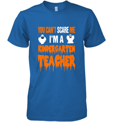 You Can't Scare Me I'm A Kindergarten Teacher Halloween Men's Premium T-Shirt Men's Premium T-Shirt - HHHstores