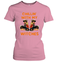 Cool Chillin With My Witches Halloween Costume Women's T-Shirt Women's T-Shirt - HHHstores