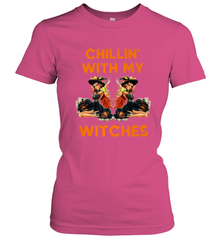 Cool Chillin With My Witches Halloween Costume Women's T-Shirt Women's T-Shirt - HHHstores