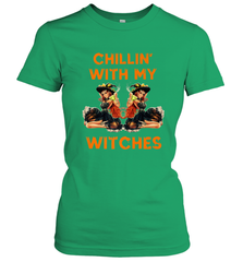 Cool Chillin With My Witches Halloween Costume Women's T-Shirt Women's T-Shirt - HHHstores
