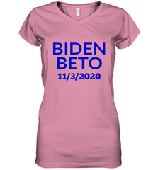 Vote Democrat Joe Biden for President Beto O'Rourke Women's V-Neck T-Shirt Women's V-Neck T-Shirt - HHHstores