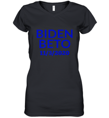 Vote Democrat Joe Biden for President Beto O'Rourke Women's V-Neck T-Shirt Women's V-Neck T-Shirt - HHHstores