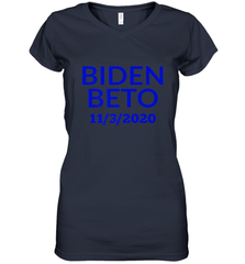 Vote Democrat Joe Biden for President Beto O'Rourke Women's V-Neck T-Shirt Women's V-Neck T-Shirt - HHHstores