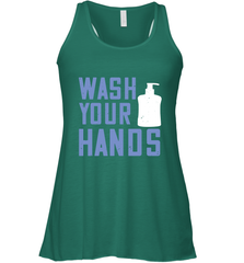 Wash your hands 01 Women's Racerback Tank Women's Racerback Tank - HHHstores