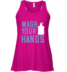 Wash your hands 01 Women's Racerback Tank Women's Racerback Tank - HHHstores