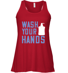 Wash your hands 01 Women's Racerback Tank
