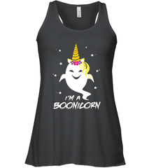 I'm A Boonicorn Cute Halloween Unicorn Boo Ghost Women's Racerback Tank Women's Racerback Tank - HHHstores