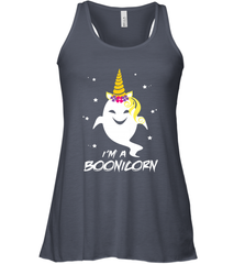 I'm A Boonicorn Cute Halloween Unicorn Boo Ghost Women's Racerback Tank Women's Racerback Tank - HHHstores