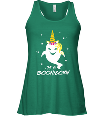 I'm A Boonicorn Cute Halloween Unicorn Boo Ghost Women's Racerback Tank Women's Racerback Tank - HHHstores