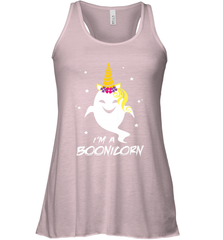 I'm A Boonicorn Cute Halloween Unicorn Boo Ghost Women's Racerback Tank Women's Racerback Tank - HHHstores