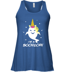 I'm A Boonicorn Cute Halloween Unicorn Boo Ghost Women's Racerback Tank Women's Racerback Tank - HHHstores