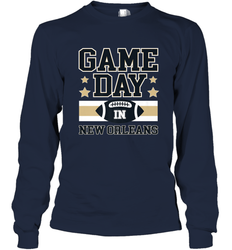 NFL New Orleans La. Game Day Football Home Team Long Sleeve T-Shirt