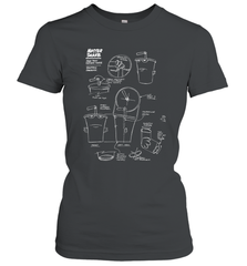 Aqua Teen Hunger Force Master Shake Sculptin Diagram Women's T-Shirt Women's T-Shirt - HHHstores