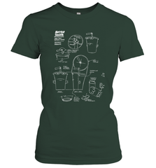 Aqua Teen Hunger Force Master Shake Sculptin Diagram Women's T-Shirt Women's T-Shirt - HHHstores