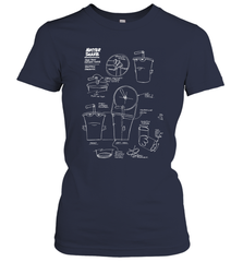 Aqua Teen Hunger Force Master Shake Sculptin Diagram Women's T-Shirt Women's T-Shirt - HHHstores