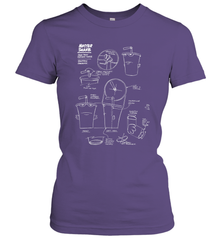Aqua Teen Hunger Force Master Shake Sculptin Diagram Women's T-Shirt Women's T-Shirt - HHHstores