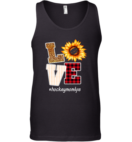 Love Hockey Mom Life Design Men's Tank Top Men's Tank Top / Black / XS Men's Tank Top - HHHstores