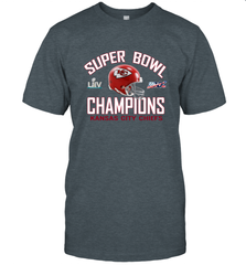 NFL super bowl Kansas City Chiefs Logo Helmet champions Men's T-Shirt Men's T-Shirt - HHHstores