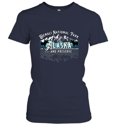 Denali National Park Alaska AK USA Moose Souvenir Women's T-Shirt