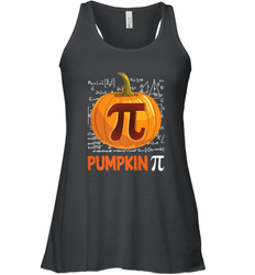 Pumpkin Pi Shirt Math Halloween Thanksgiving Costume Pie Day Women's Racerback Tank