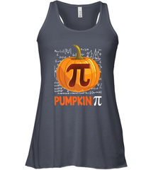 Pumpkin Pi Shirt Math Halloween Thanksgiving Costume Pie Day Women's Racerback Tank Women's Racerback Tank - HHHstores