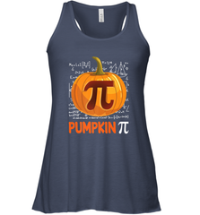 Pumpkin Pi Shirt Math Halloween Thanksgiving Costume Pie Day Women's Racerback Tank Women's Racerback Tank - HHHstores