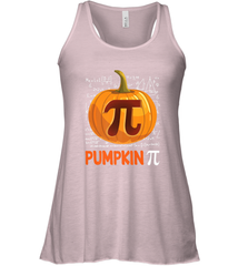 Pumpkin Pi Shirt Math Halloween Thanksgiving Costume Pie Day Women's Racerback Tank Women's Racerback Tank - HHHstores