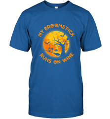 My Broomstick Runs On Wine Funny Halloween Costume Witch Men's T-Shirt Men's T-Shirt - HHHstores