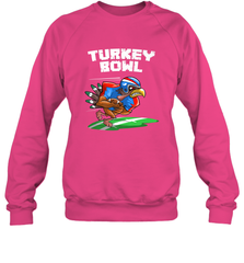 Cool Turkey Bowl _ Funny Thanksgiving Football Player Gift Crewneck Sweatshirt Crewneck Sweatshirt - HHHstores