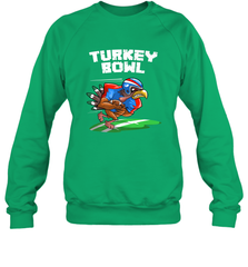 Cool Turkey Bowl _ Funny Thanksgiving Football Player Gift Crewneck Sweatshirt Crewneck Sweatshirt - HHHstores