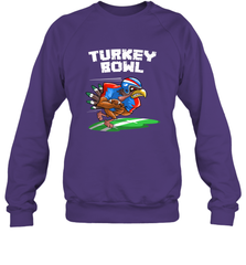 Cool Turkey Bowl _ Funny Thanksgiving Football Player Gift Crewneck Sweatshirt Crewneck Sweatshirt - HHHstores