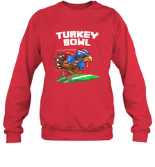 Cool Turkey Bowl _ Funny Thanksgiving Football Player Gift Crewneck Sweatshirt Crewneck Sweatshirt - HHHstores