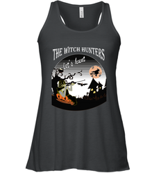 The wicth hunters  halloween Women's Racerback Tank
