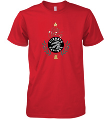 NBA Toronto Raptors Logo merry Christmas gilf Men's Premium T-Shirt Men's Premium T-Shirt - HHHstores
