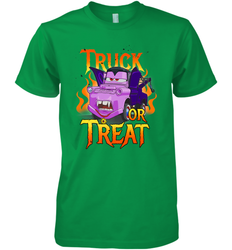 Disney Pixar Cars Halloween Vampire Truck Or Treat Men's Premium T-Shirt