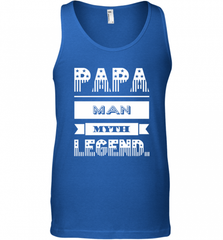 Papa Man Myth Legend Father's Day Dad Veteran Gift Men's Tank Top Men's Tank Top - HHHstores