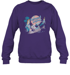 Disney Peter Pan Distressed Mermaid Lagoon Crewneck Sweatshirt Crewneck Sweatshirt - HHHstores
