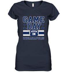 NFL Indianapolis Game Day Football Home Team Women's V-Neck T-Shirt