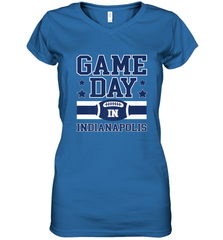 NFL Indianapolis Game Day Football Home Team Women's V-Neck T-Shirt Women's V-Neck T-Shirt - HHHstores