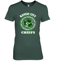 NFL Kansas City Chiefs Logo Happy St Patrick's Day Women's Premium T-Shirt Women's Premium T-Shirt - HHHstores