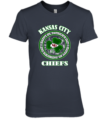 NFL Kansas City Chiefs Logo Happy St Patrick's Day Women's Premium T-Shirt Women's Premium T-Shirt - HHHstores