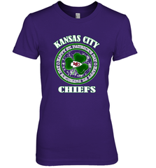 NFL Kansas City Chiefs Logo Happy St Patrick's Day Women's Premium T-Shirt Women's Premium T-Shirt - HHHstores