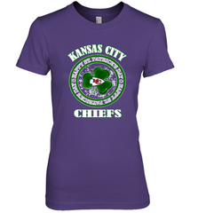NFL Kansas City Chiefs Logo Happy St Patrick's Day Women's Premium T-Shirt Women's Premium T-Shirt - HHHstores