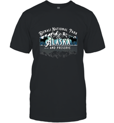 Denali National Park Alaska AK USA Moose Souvenir Men's T-Shirt Men's T-Shirt - HHHstores