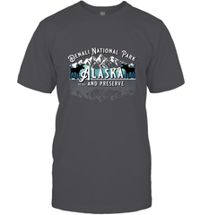 Denali National Park Alaska AK USA Moose Souvenir Men's T-Shirt Men's T-Shirt - HHHstores