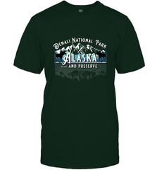 Denali National Park Alaska AK USA Moose Souvenir Men's T-Shirt Men's T-Shirt - HHHstores